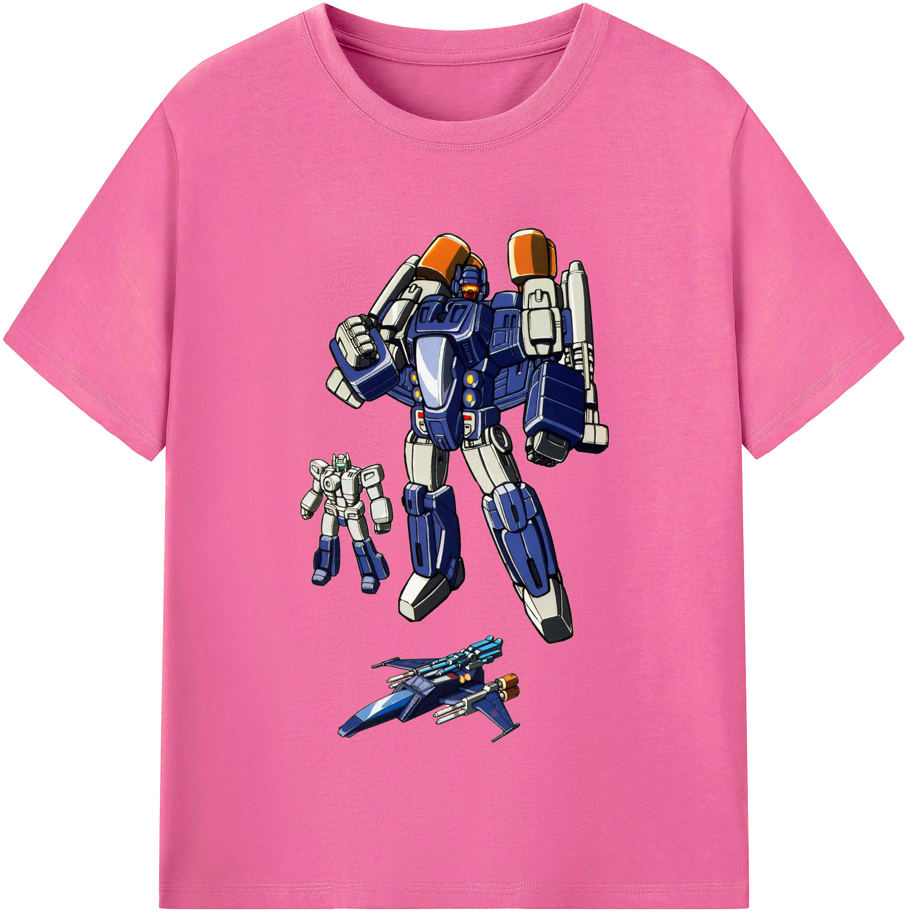 （画像用）  レディースカジュアルプリントTシャツ（綿100％）